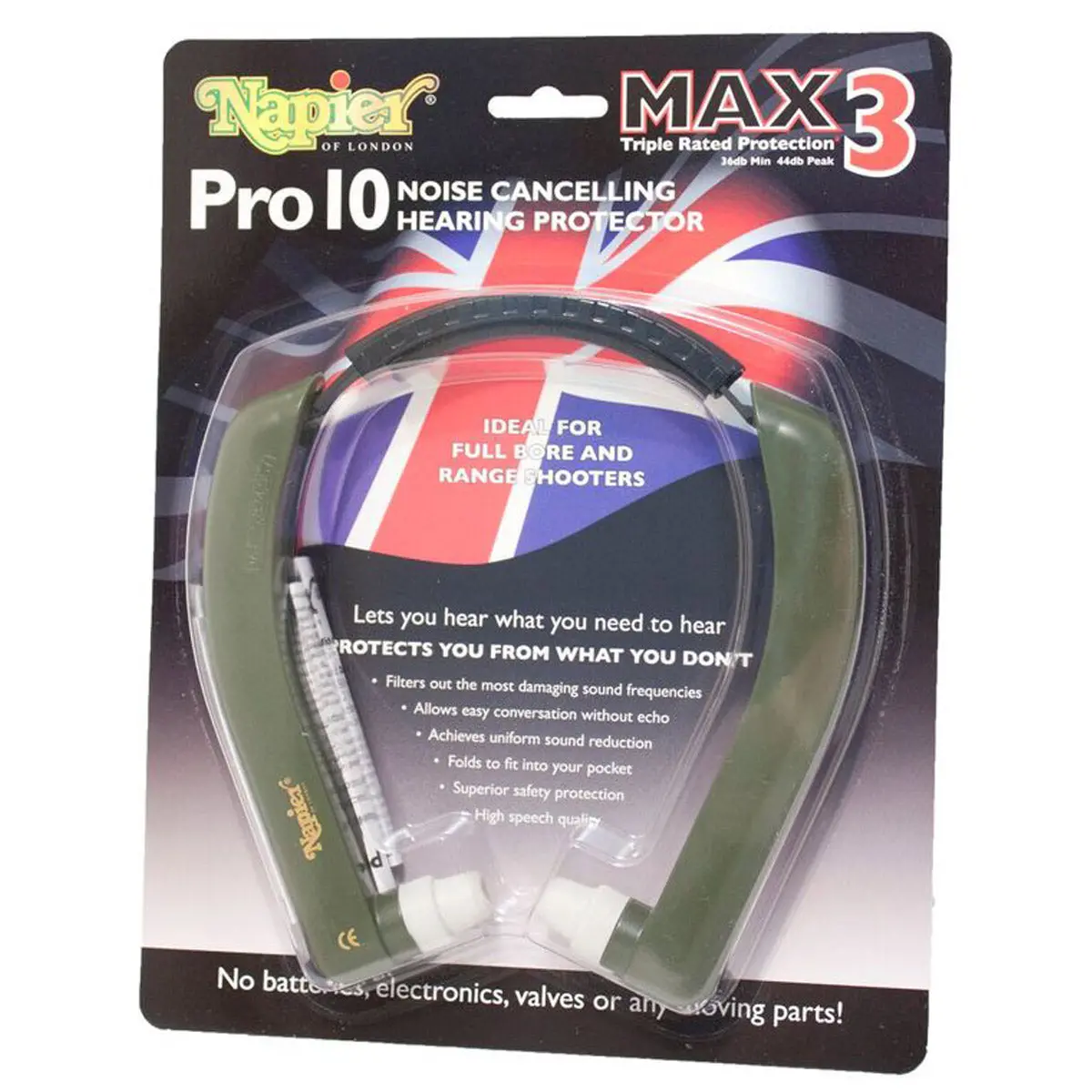 Napier Pro 10 Max 3 Hearing Protection 1