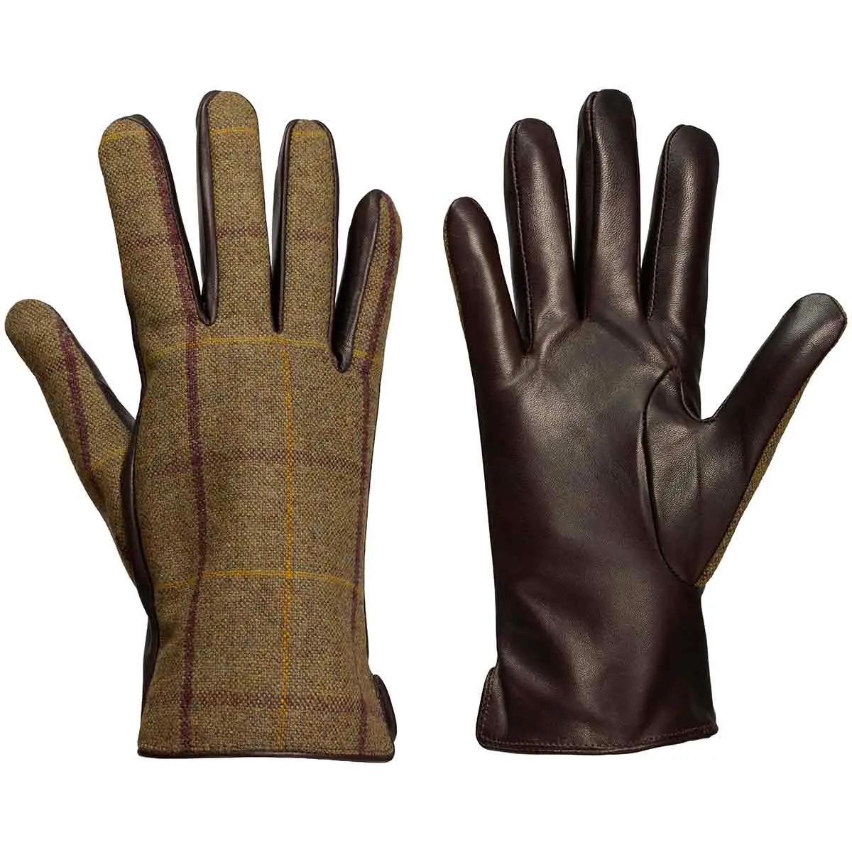 Laksen Fiona Women's Tweed & Lambskin Gloves 1