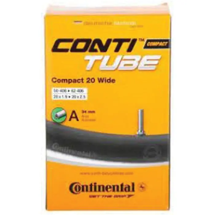Continetal Tube 20 X 1.9-2.5 Schrader Valve 1