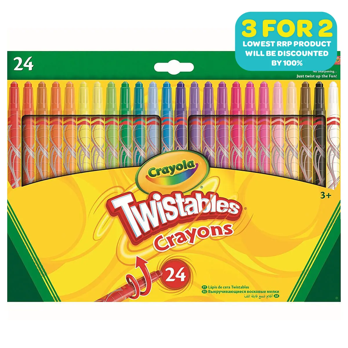 Crayola Twistables Crayons (24 Pack) 1