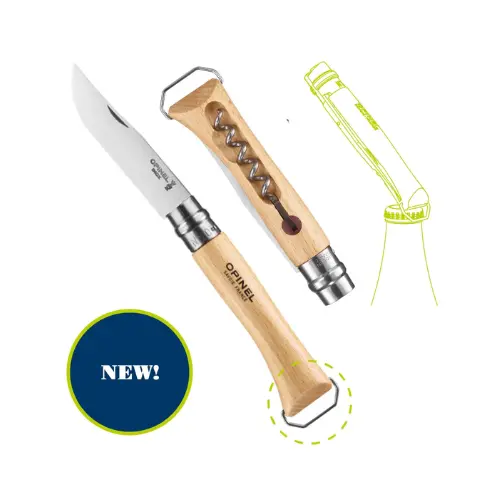 Opinel No.10 Corkscrew & Bottle Opener 1