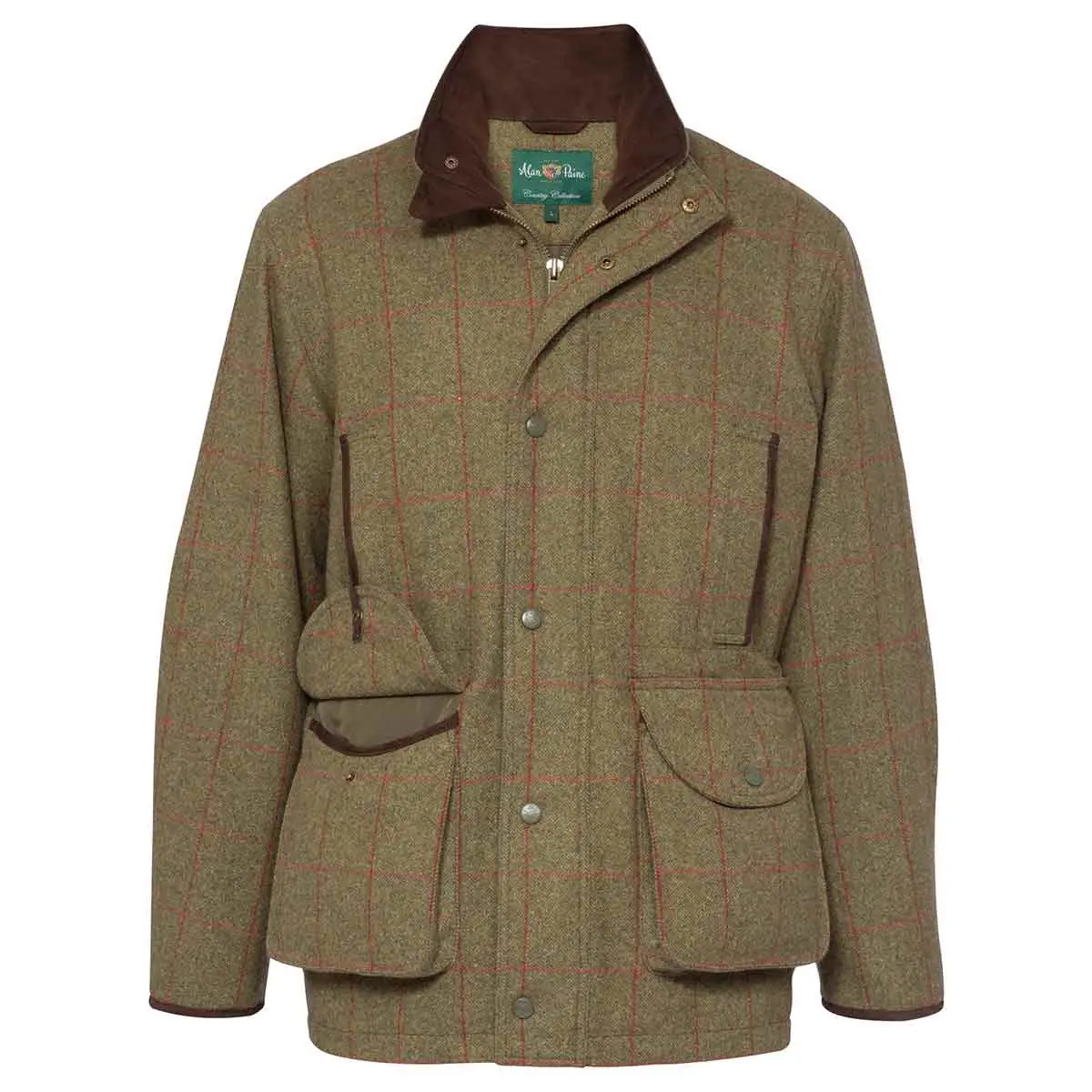 Alan Paine Combrook Men's Tweed Field Coat 1