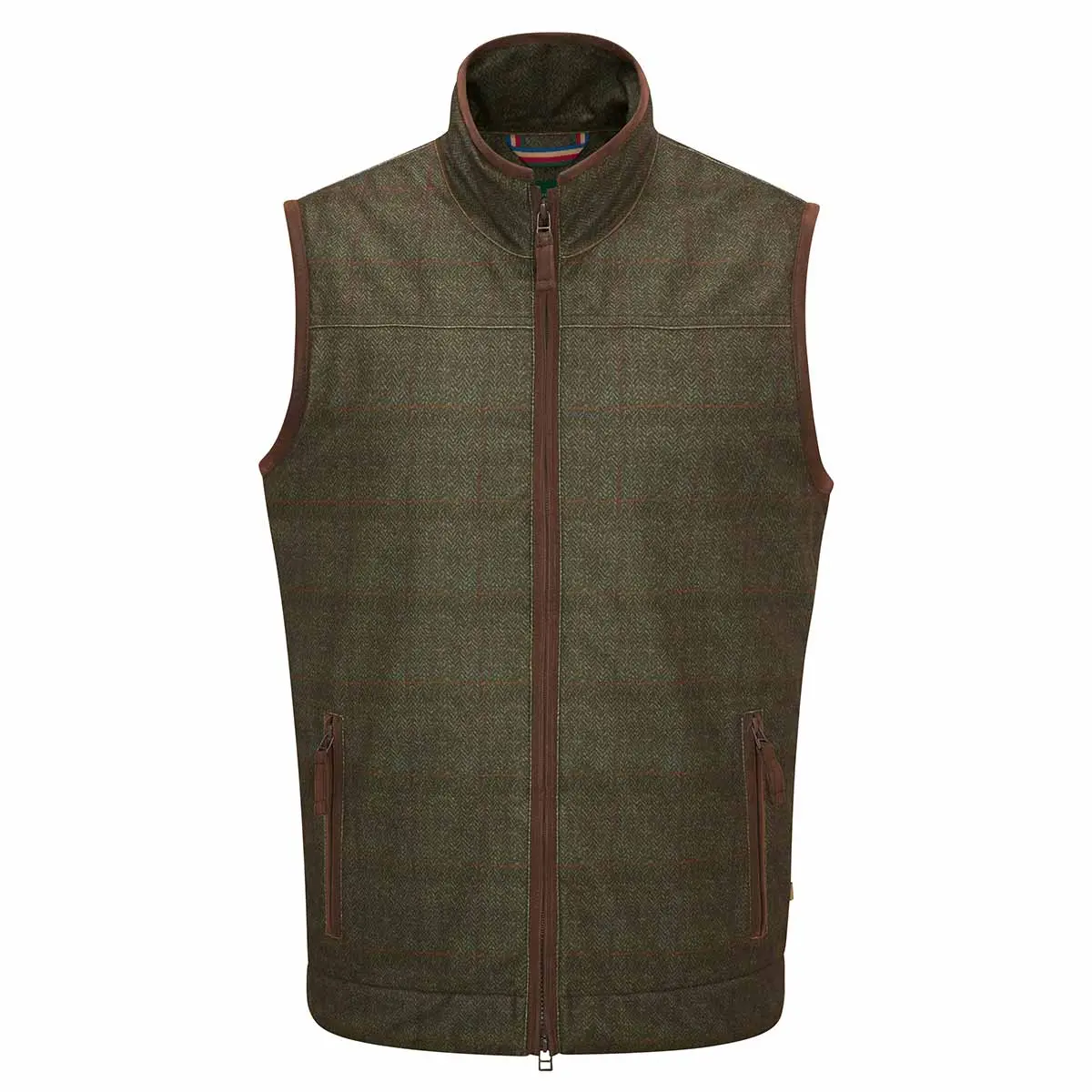 Alan Paine Didsmere Technical Tweed Men's Gilet 1