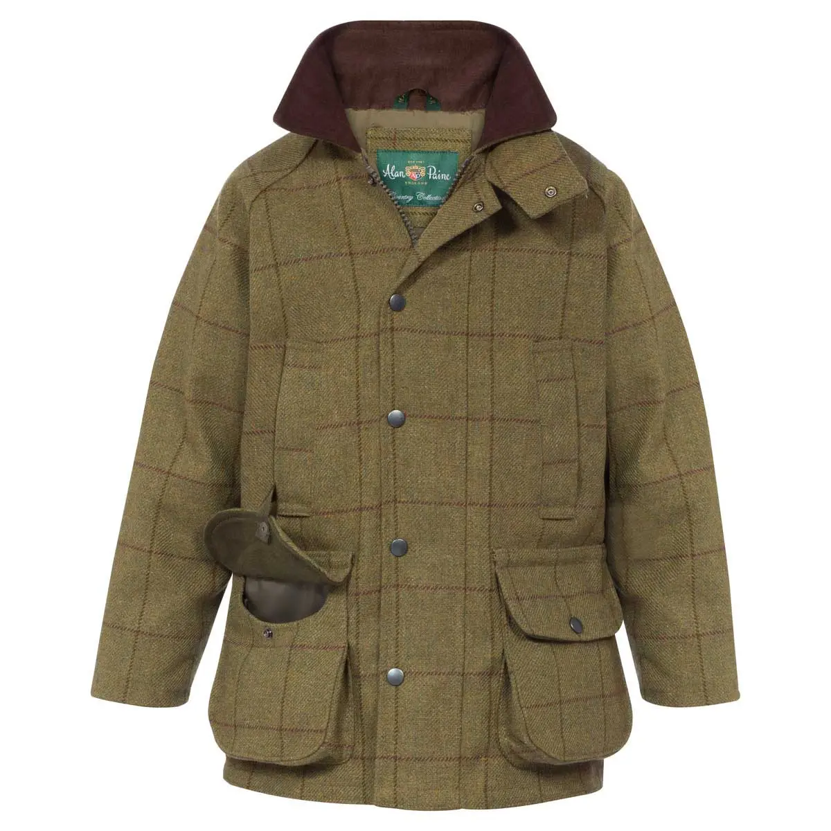 Alan Paine Rutland Kids Tweed Shooting Coat 1