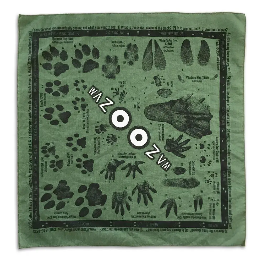Wazoo Tracking Bandana 1