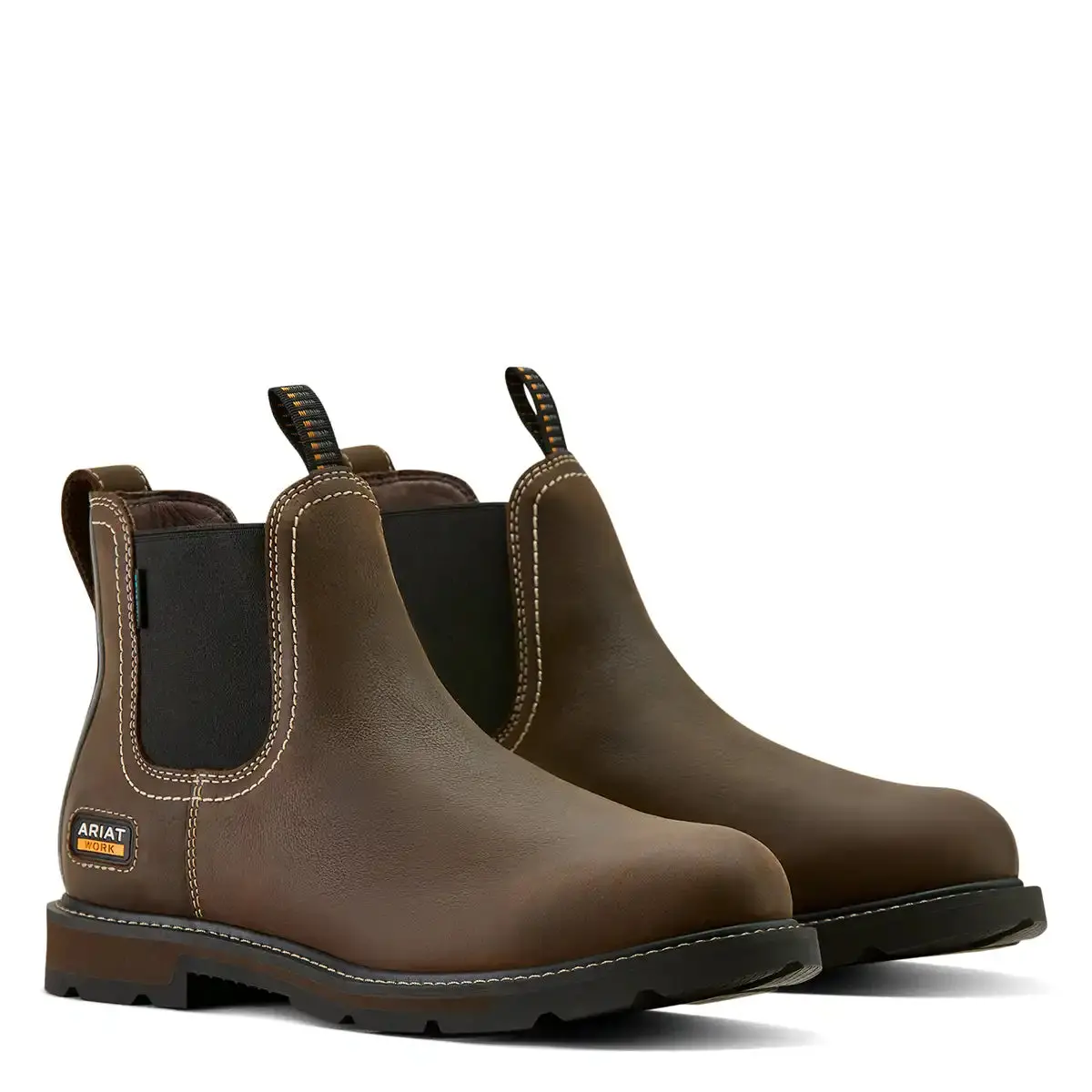 Ariat Men's Groundbreaker Chelsea Waterproof Work Boot 1