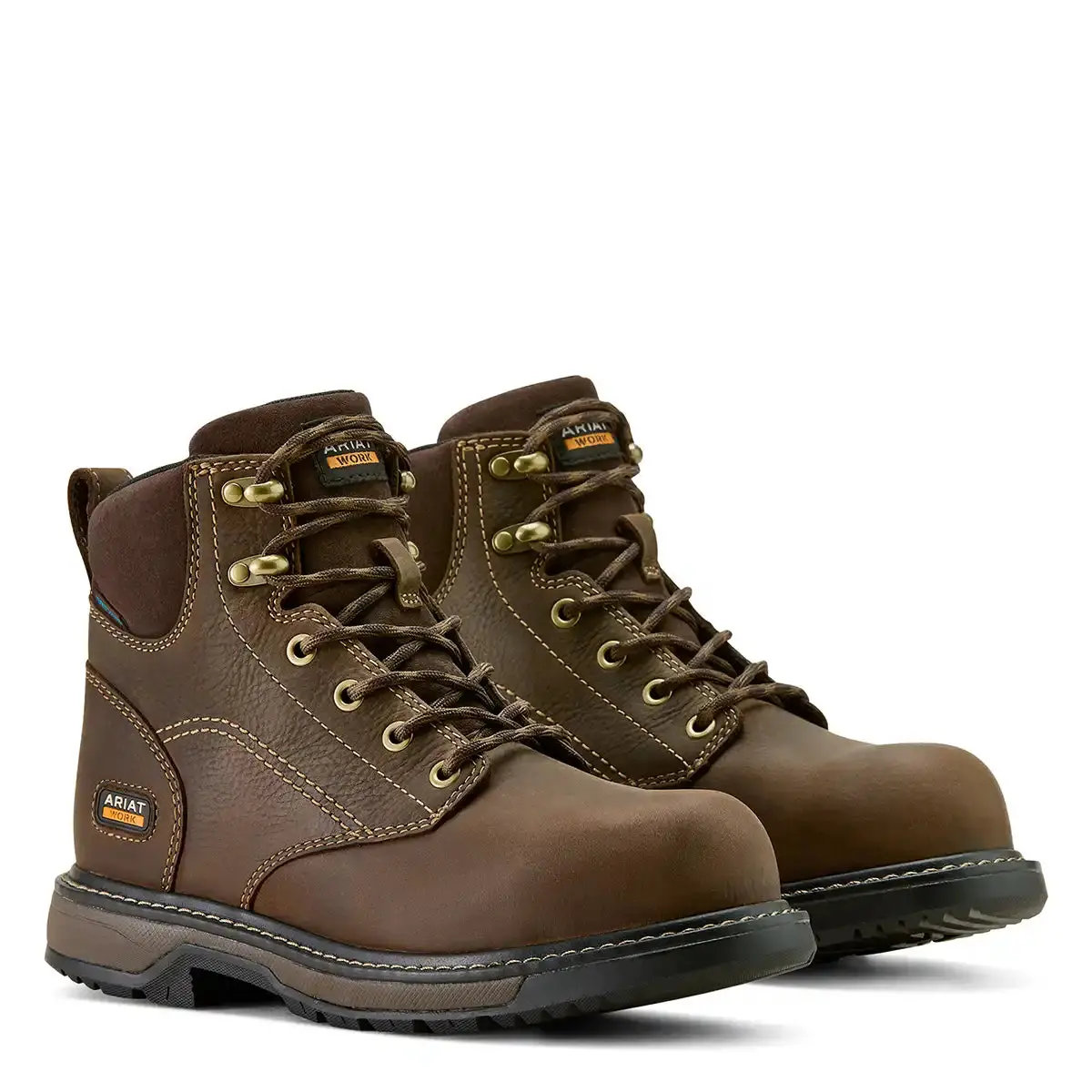 Ariat Women’S Riveter 6” Waterproof Composite Toe Work Boot 1