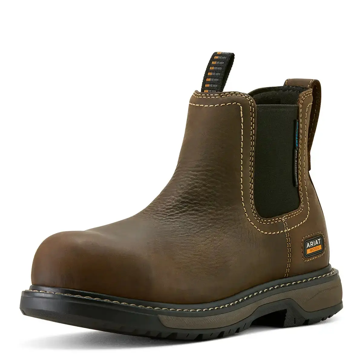 Ariat Women's Riveter Chelsea Waterproof Composite Toe Work Boot 3