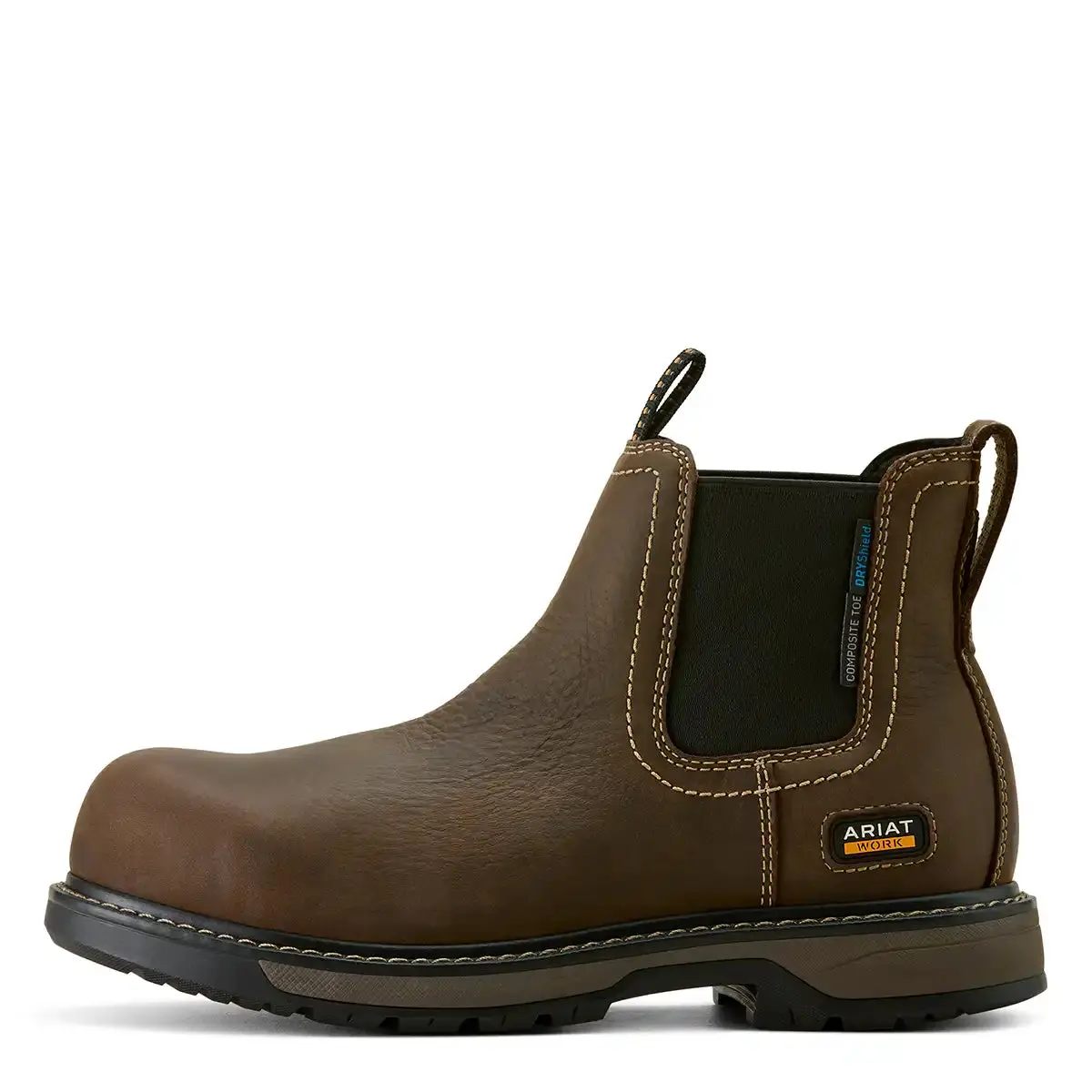 Ariat Women's Riveter Chelsea Waterproof Composite Toe Work Boot 2