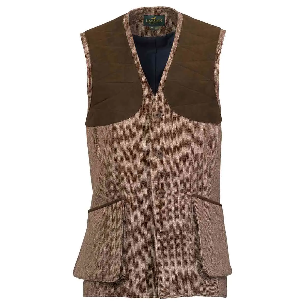 Laksen Astor Leith Tweed Shooting Vest 1