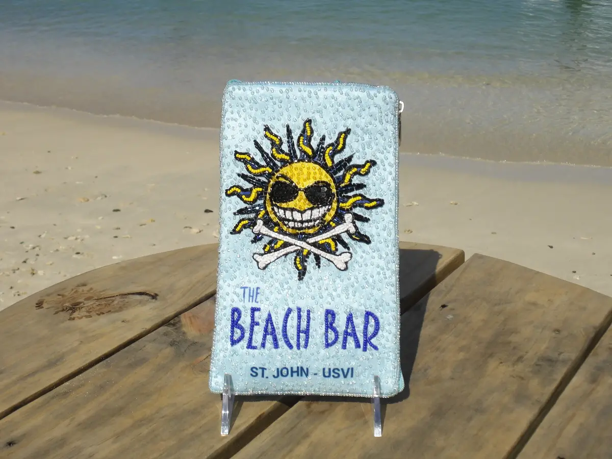 Beach Bar Beaded Purse 1