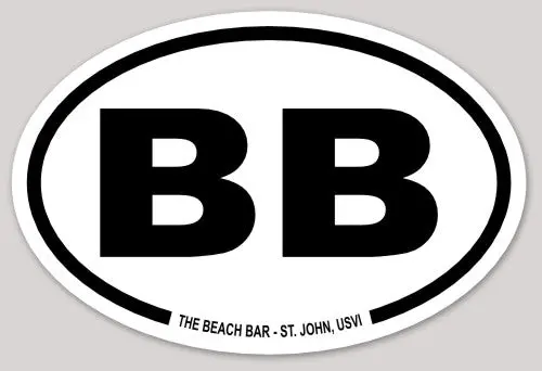 Beach Bar Euro Sticker 1