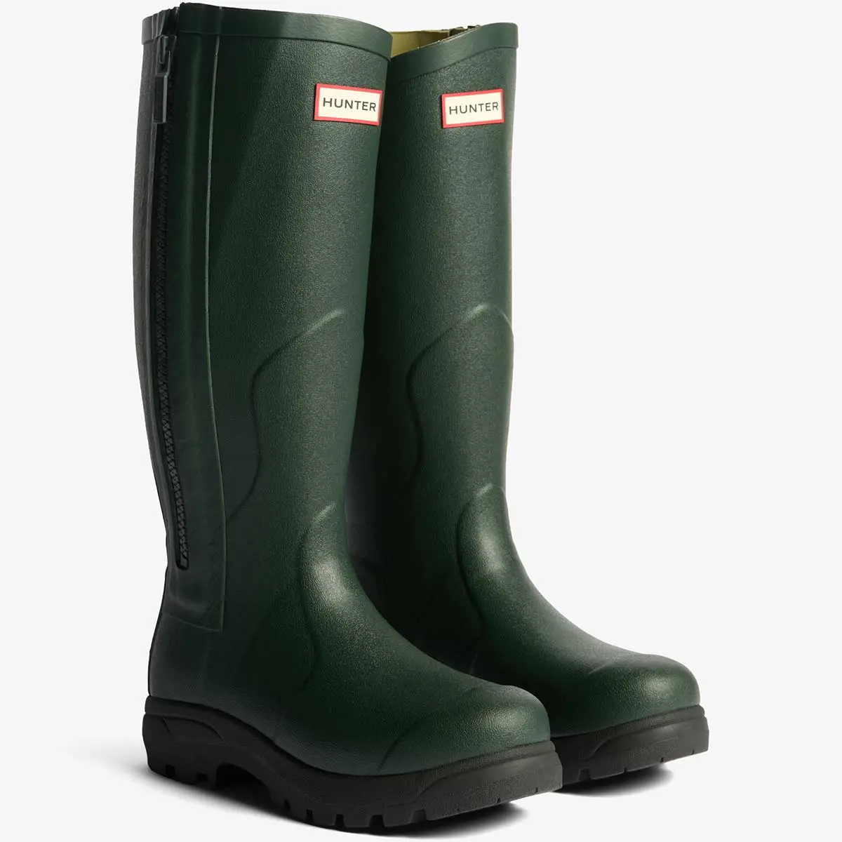 Hunter Balmoral Mkii Full Zip Wellington Boots 1
