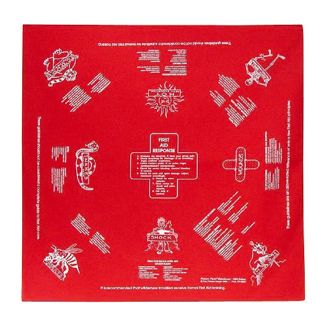 First Aid Bandana 1