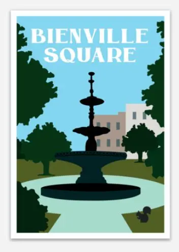 Bienville Square Sticker 1