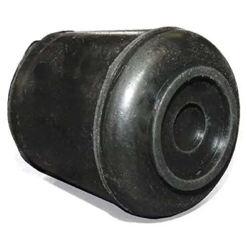 Tru-Guard F32016tv 4-Pack Of 1-1/8" (Inner Diameter) Black Rubber Chair Furniture Leg Tips - Quantity Of 48 1