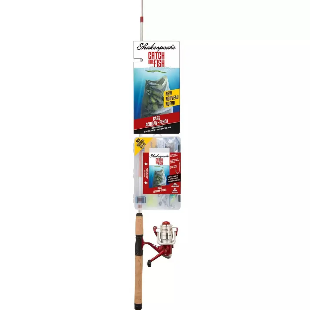 Shakespeare Catch More Fish Bass Spinning Reel 1