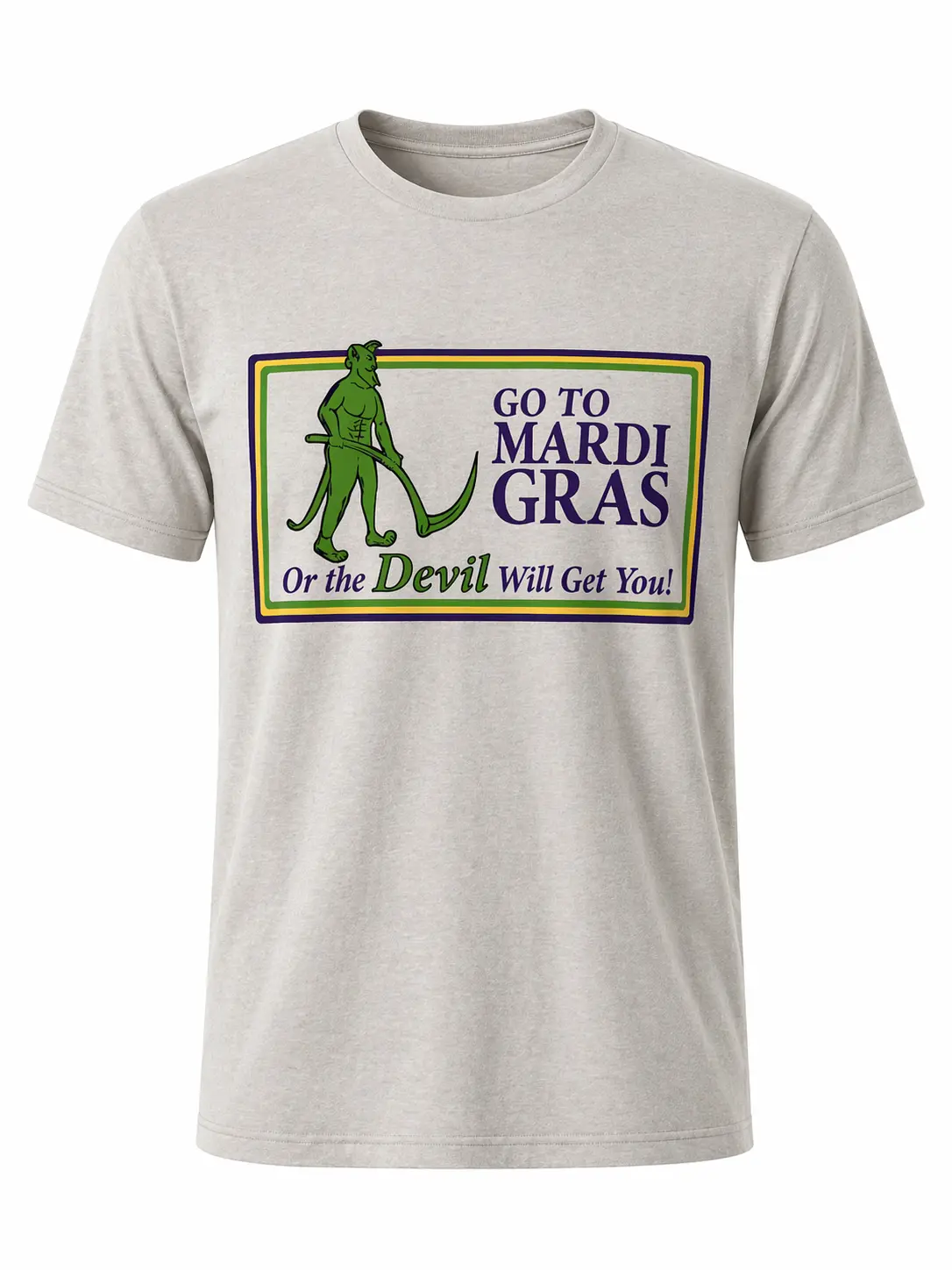 Mobtown Merch Go To Mardi Gras T-Shirt 1