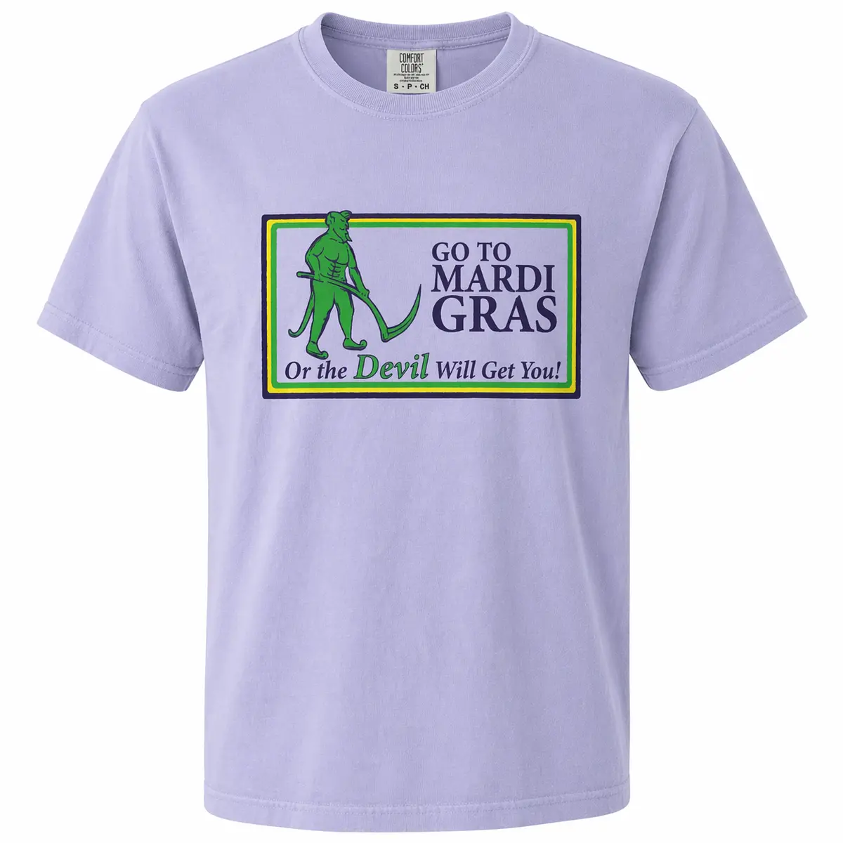 Go To Mardi Gras Youth Tee – Mobile Mardi Gras Graphic T-Shirt 1