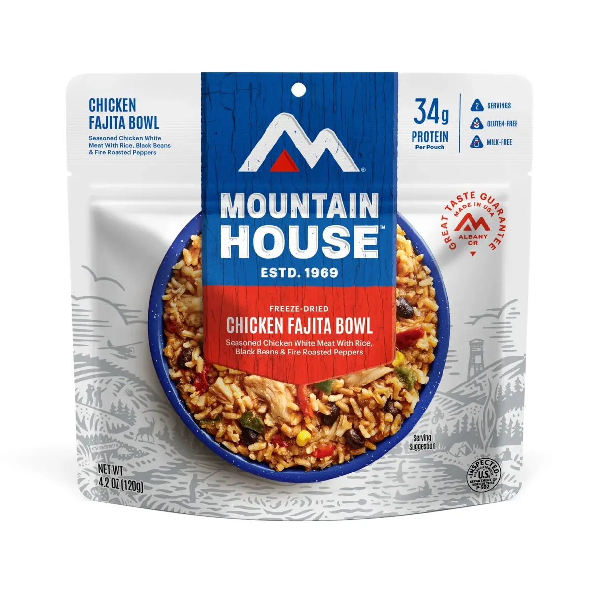 Mountain House - Chicken Fajita Bowl 1