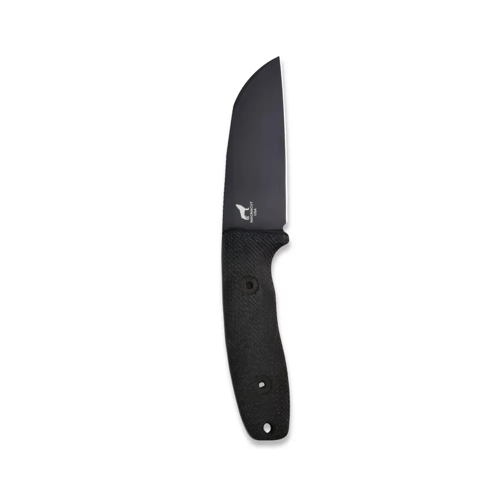 Reiff Knives Circadian Sheepsfoot Magnacut Black Dlc Black Canvas Micarta 2