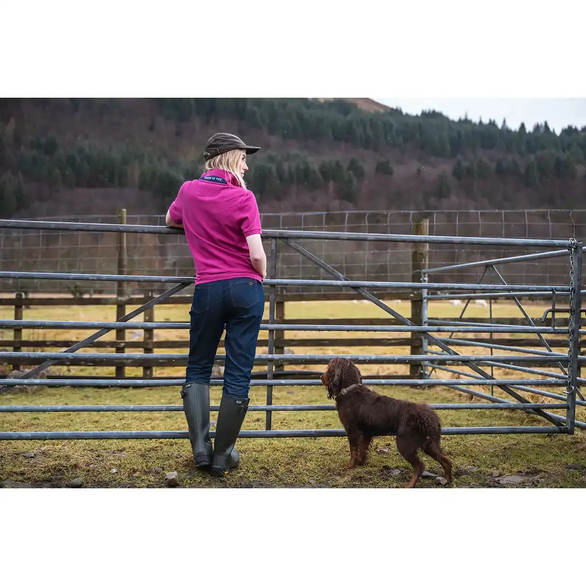 Hoggs Of Fife Dee Ladies Stretch Denim Jeans 4