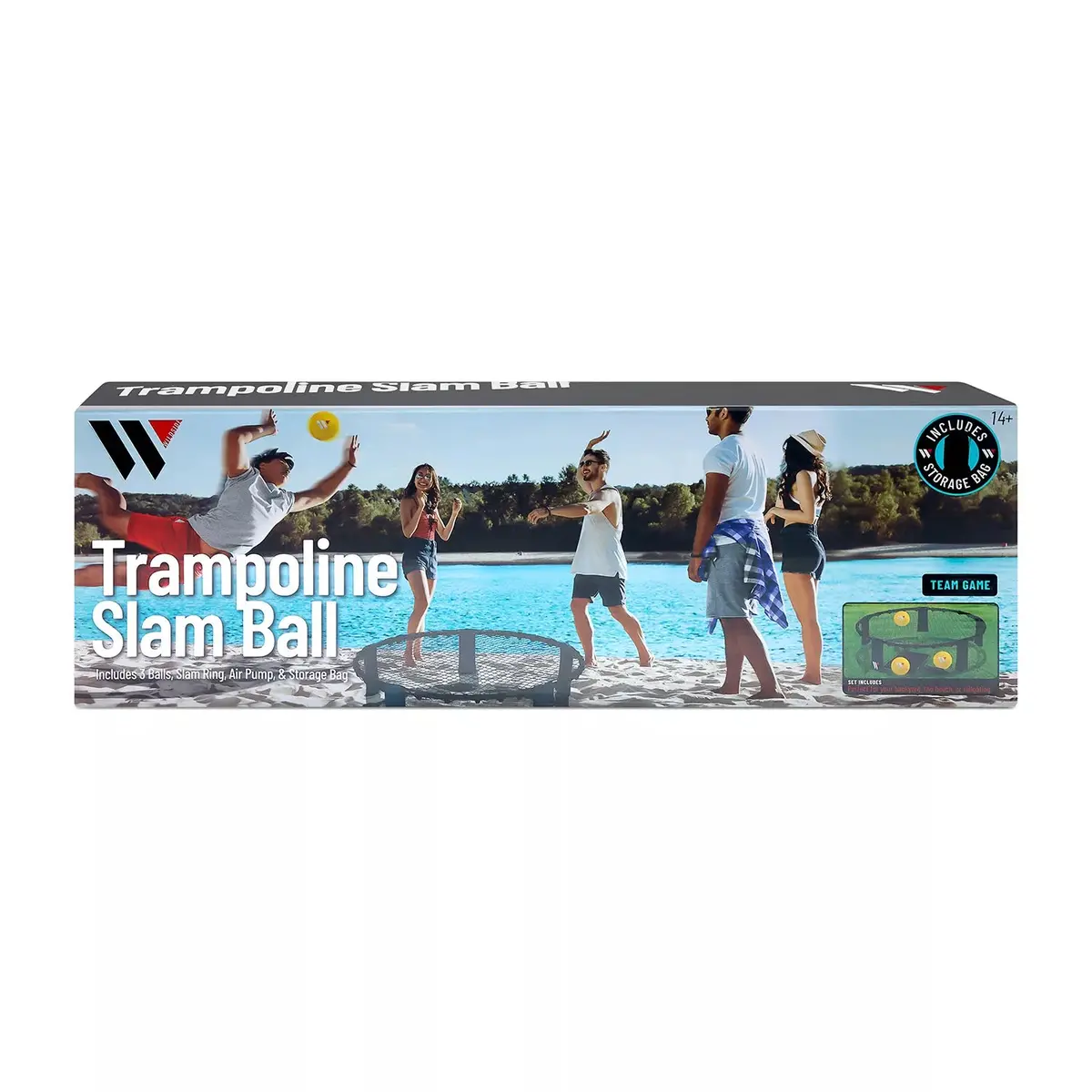Wildside Trampoline Slam Ball 1