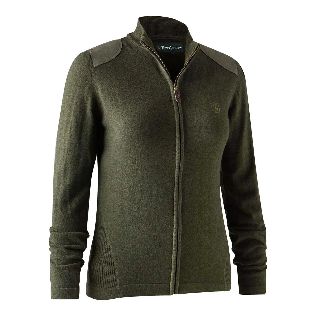 Deerhunter Women's Darlington Knit Cardigan – Wool-Blend Casual Layering Piece