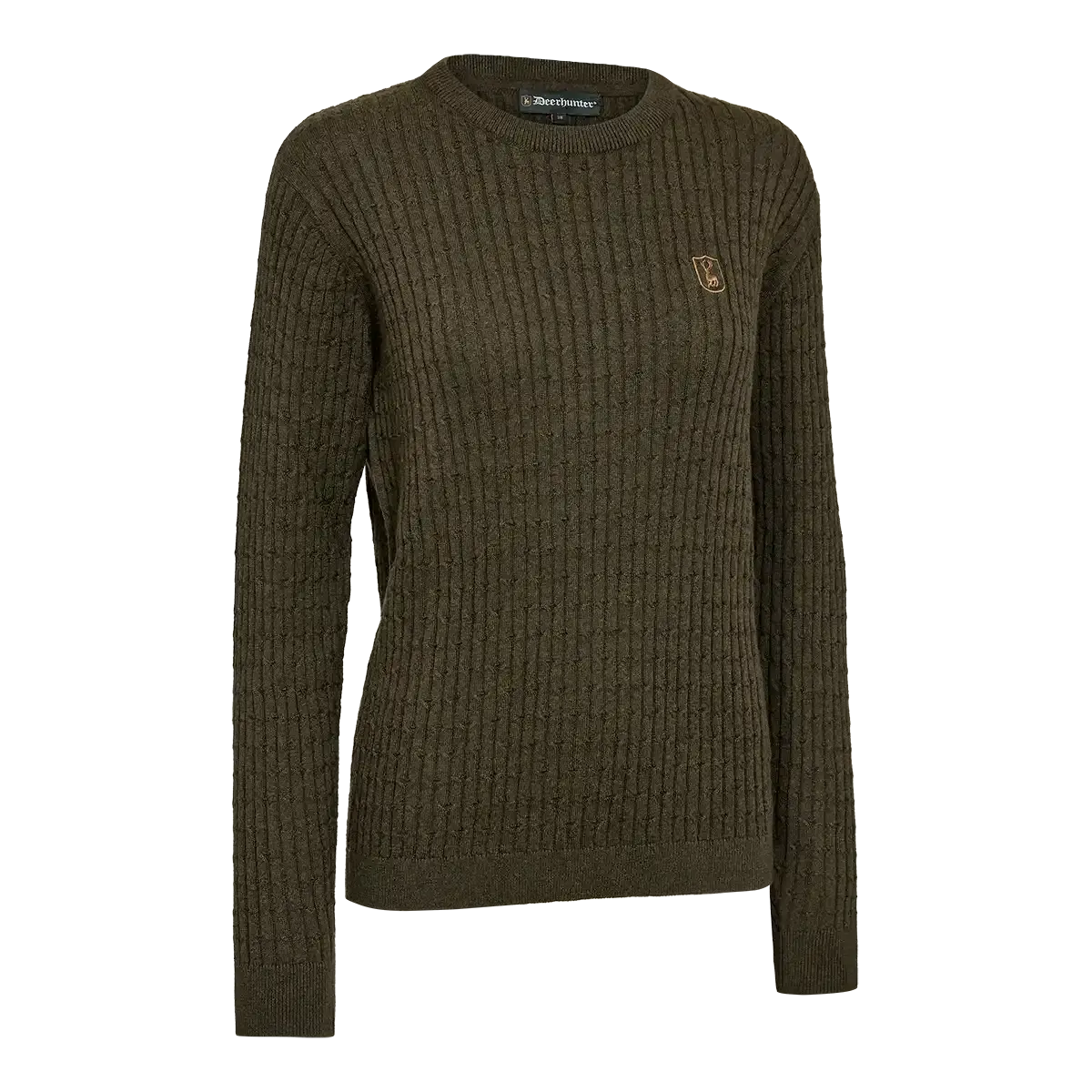 Deerhunter Lady Harrington Cable Knit Pullover 1