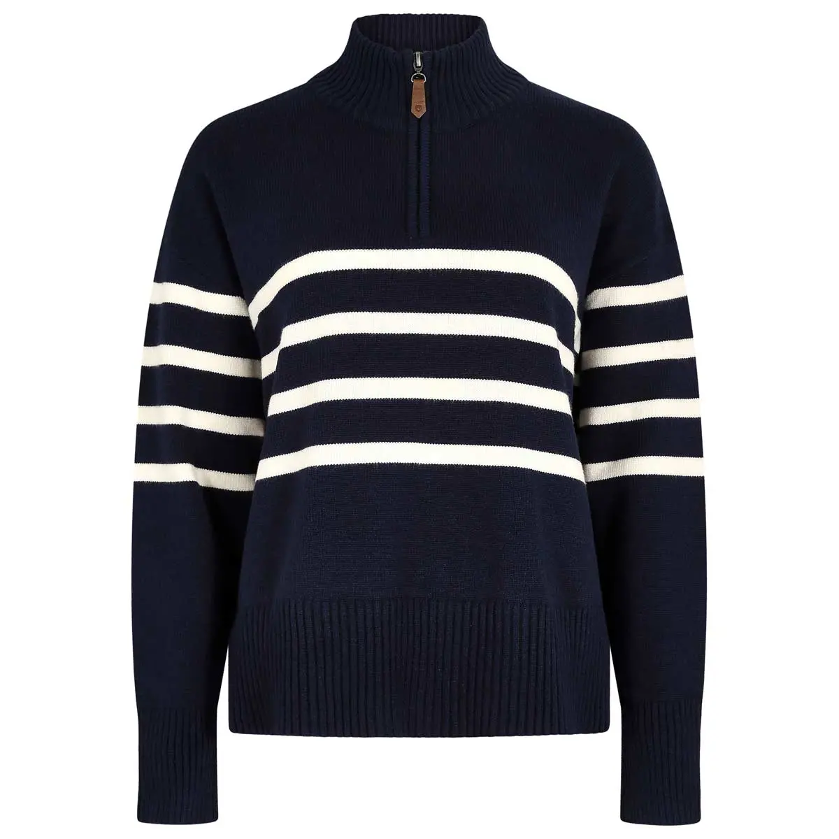 Dubarry Fonthill Women's Zip-Neck Sweater 1