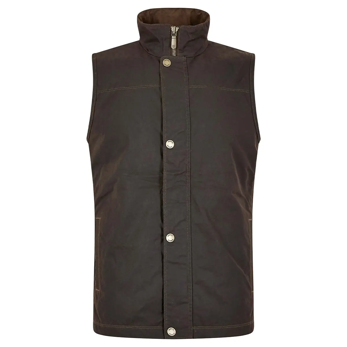 Dubarry Mayfly Men's Waxed Cotton Gilet 7
