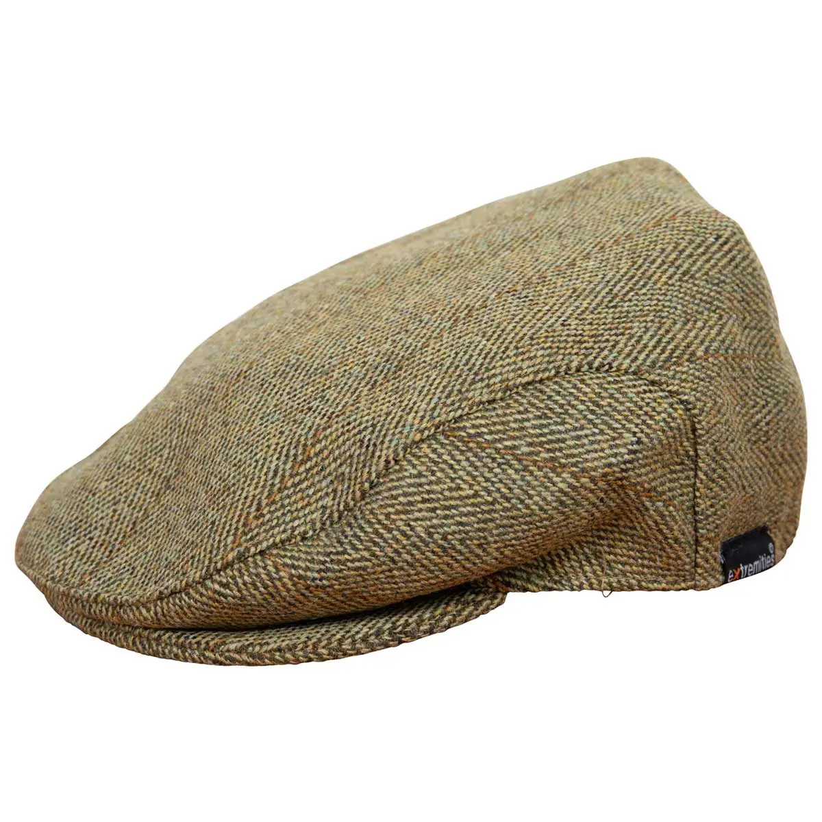 Extremities Woburn Tweed Flat Cap 1