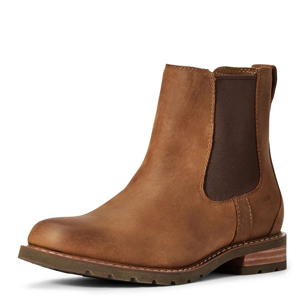 Ariat Women's Wexford Waterproof Chelsea Boots - Weathered Brown 1
