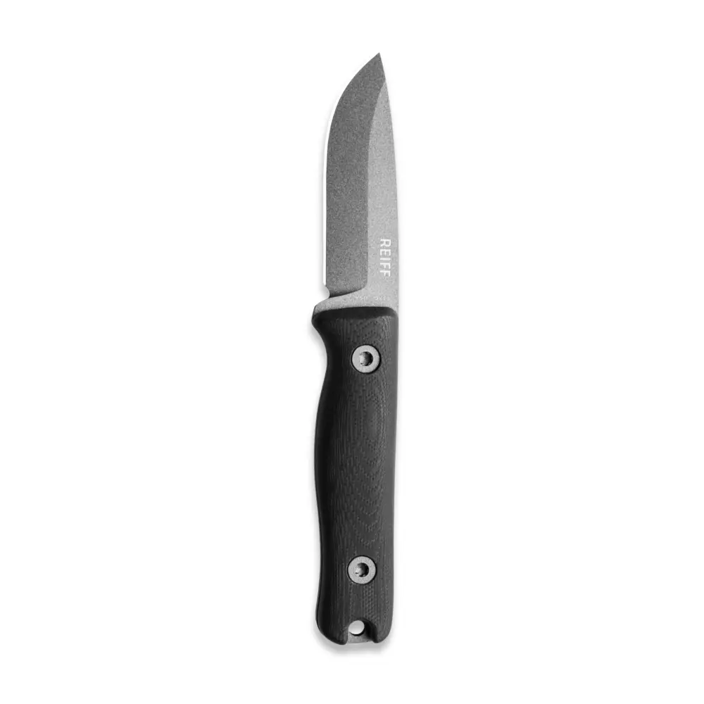 Reiff Knives F3xc Extreme Conditions Edc Fixed Blade (Cpm 3V, Tungsten, Black G10) 1