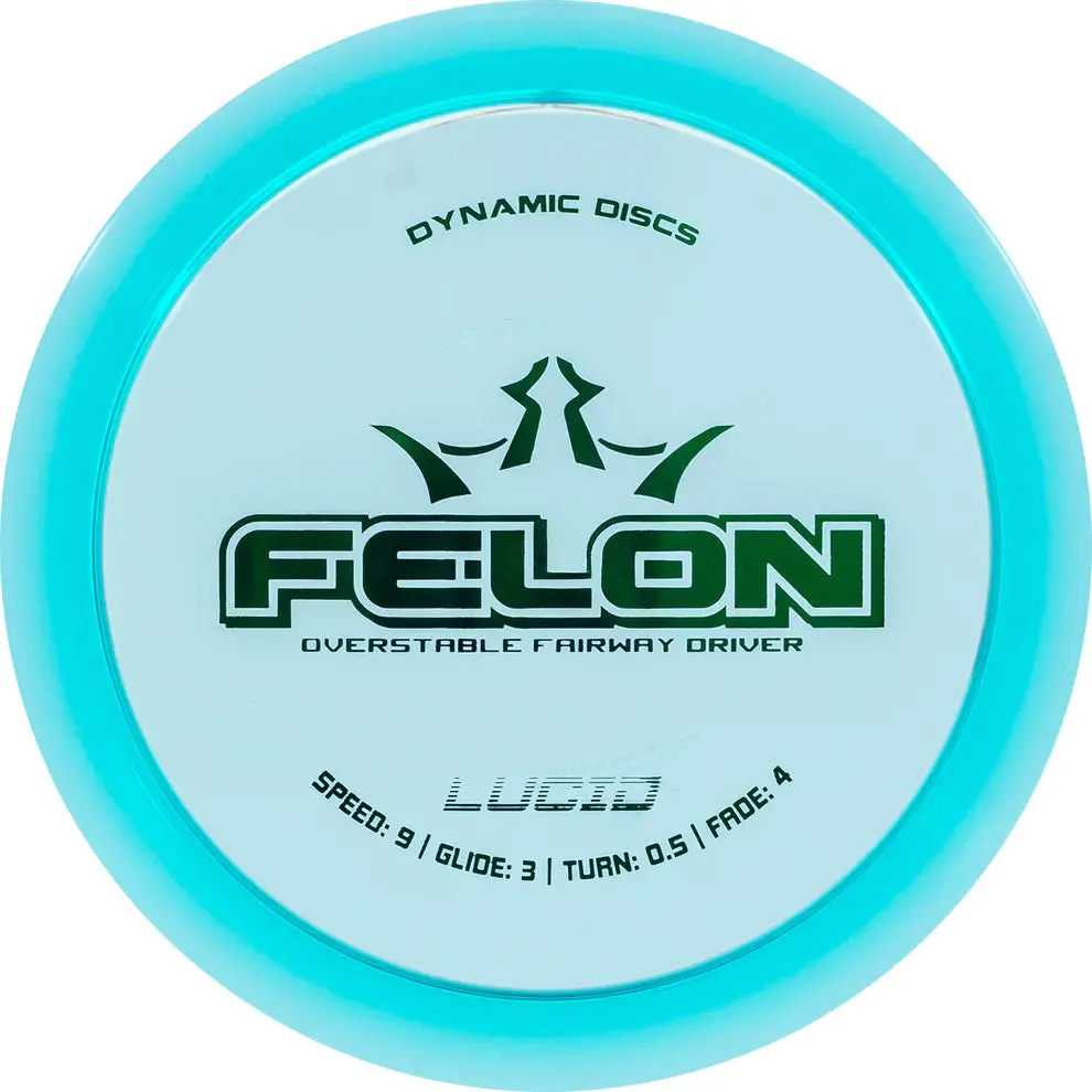 Dynamic Discs Felon Lucid Overstable Fairway Driver 1
