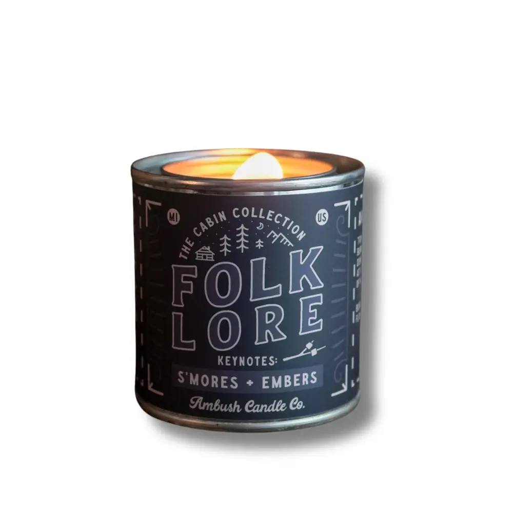 Folklore | S'mores + Embers 8Oz Soy Candle 1
