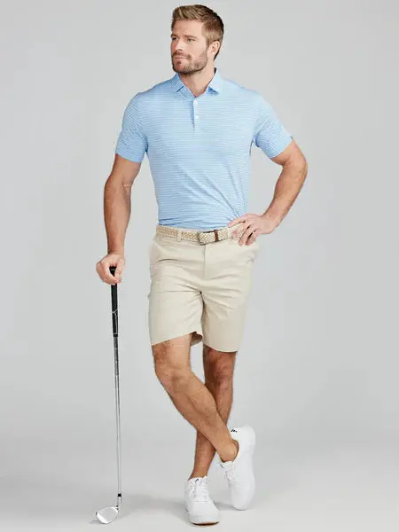 Tasc Cloud Polo Brookline Stripe 10
