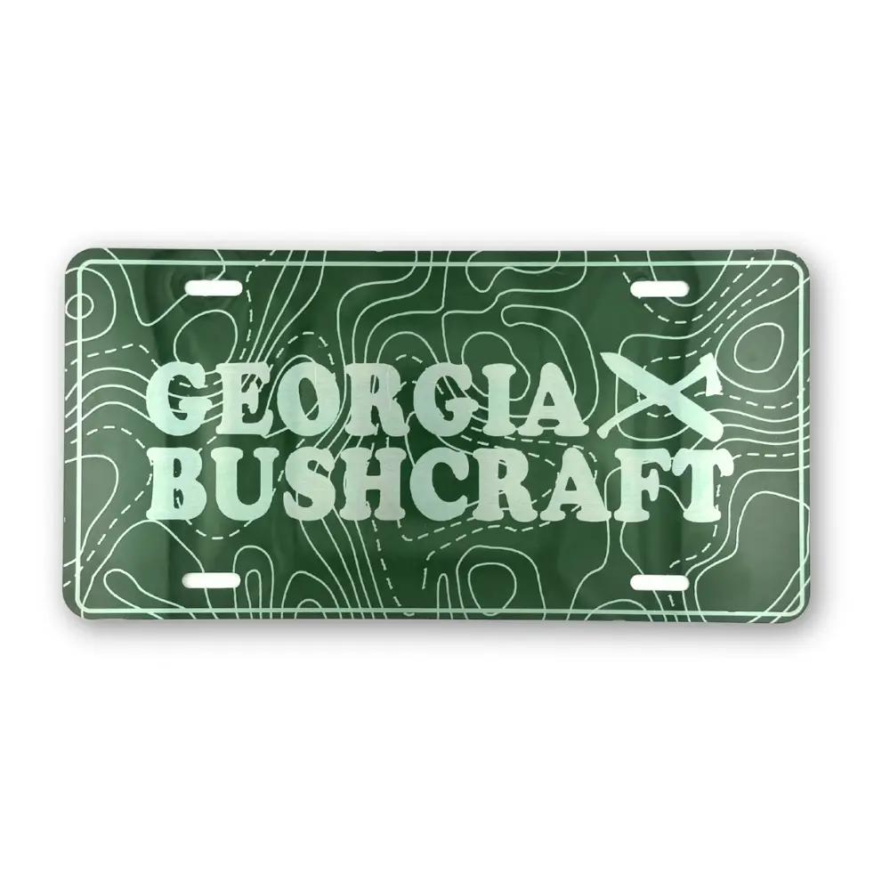 Gabc License Plate - Green 1
