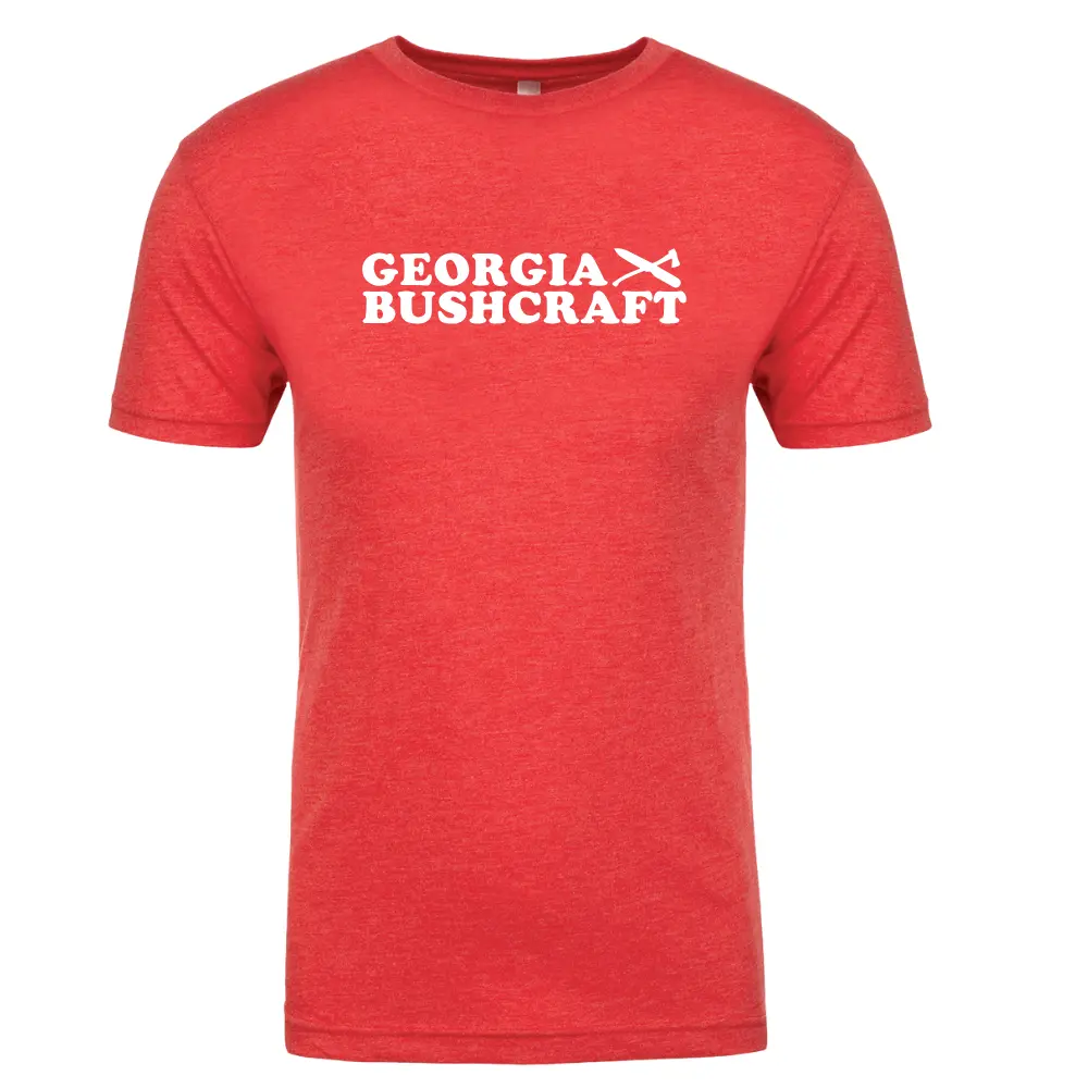 Georgia Bushcraft Logo T-Shirt - Vintage Red 1