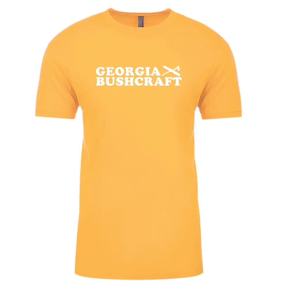 Georgia Bushcraft Logo T-Shirt - Yellow 1