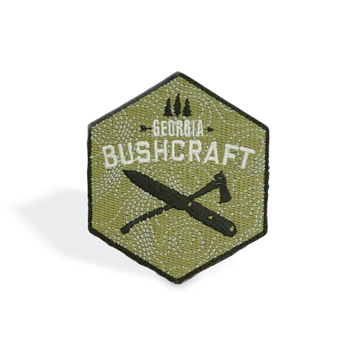 Gabc Logo Patch - Olive Drab 1