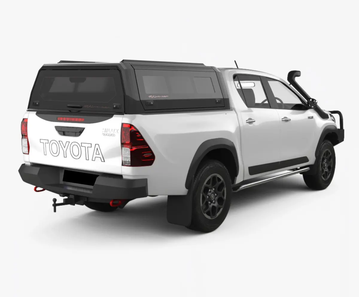 Hilux 2015+ Dual Cab Xtreme Caprax Canopy By Rhinoman 1