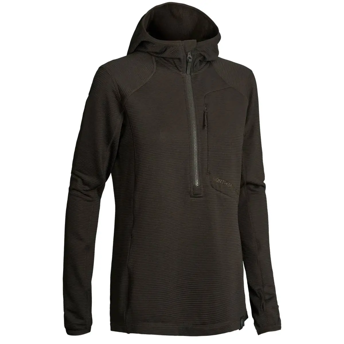 Northern Hunting Hilda Women's Half-Zip Hooded Sweatshirt 1