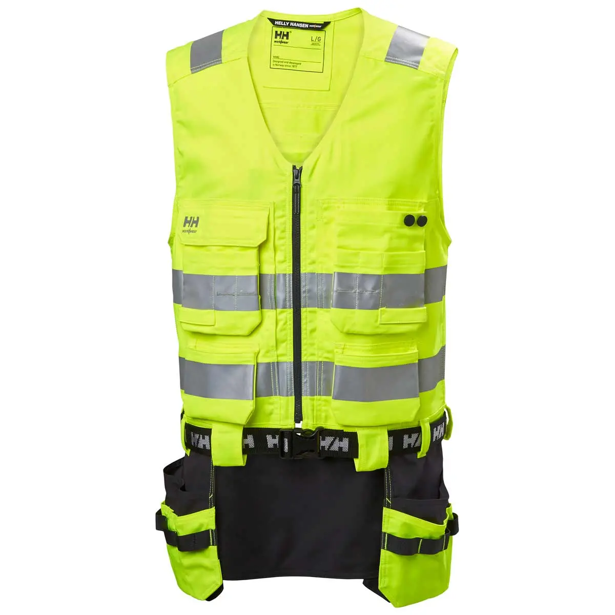Helly Hansen Alna 2.0 High-Visibility Safety Vest for Construction Workers