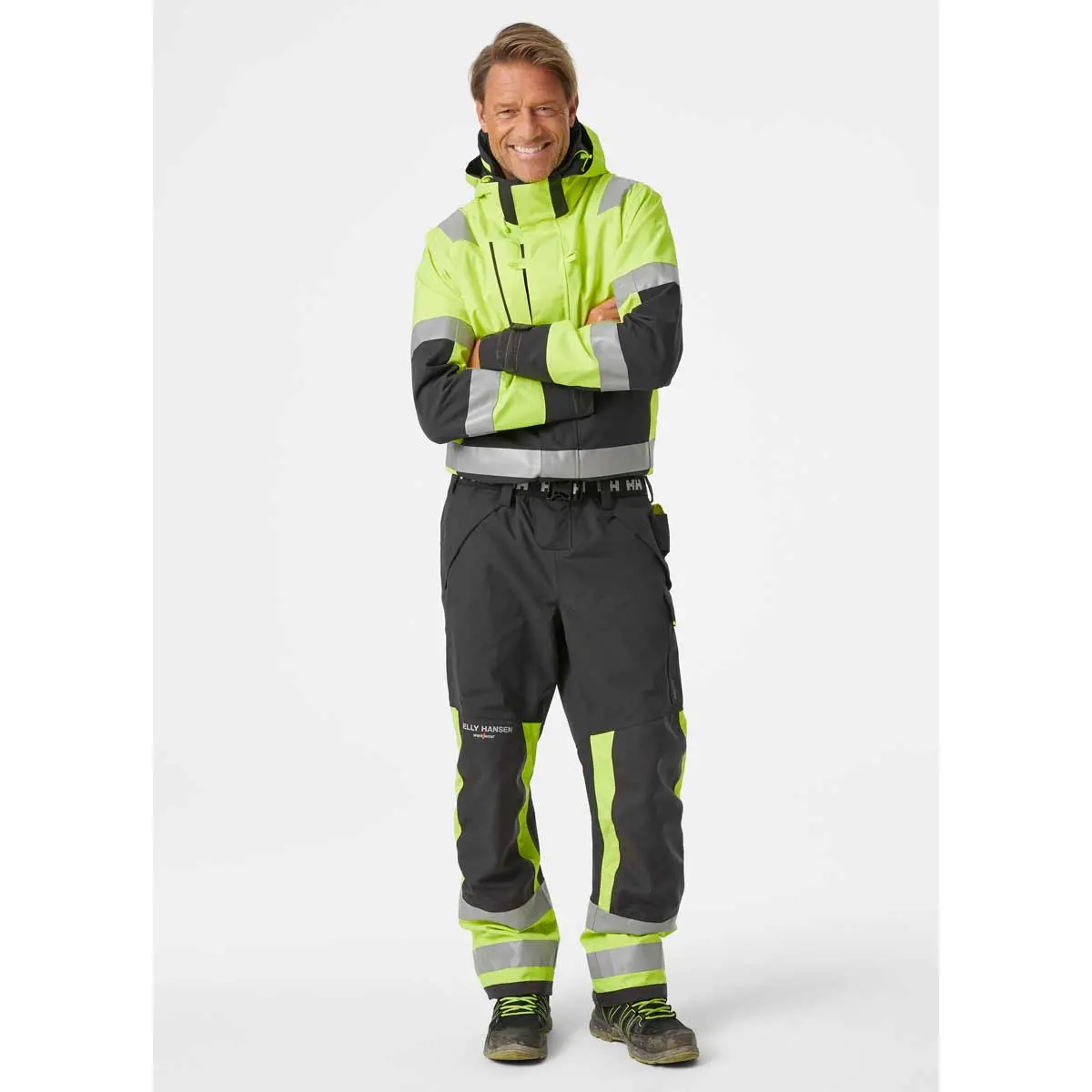 Helly Hansen Alna 2.0 Hi Vis Waterproof Shell Suit 1