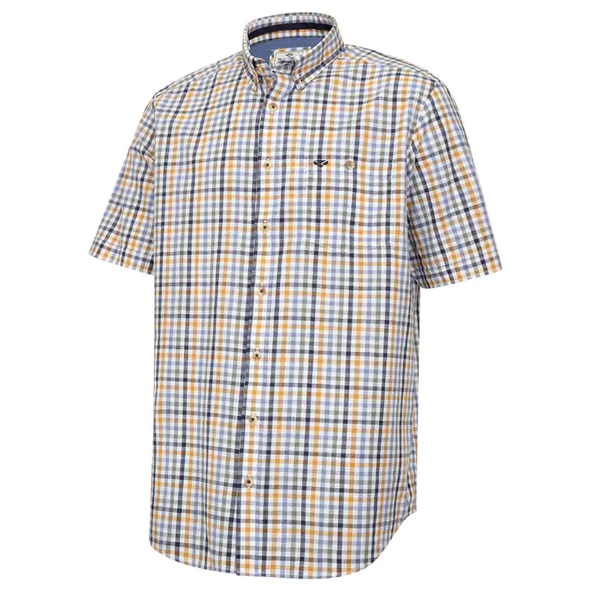 Hoggs Of Fife Aberdour Short Sleeve Check Shirt 1