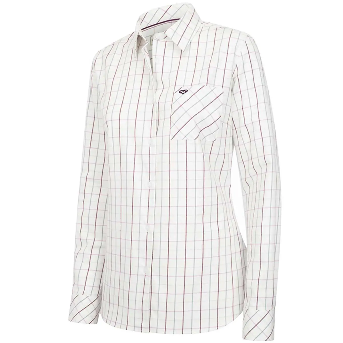 Hoggs Of Fife Aberlady Ladies Tattersall Shirt 1