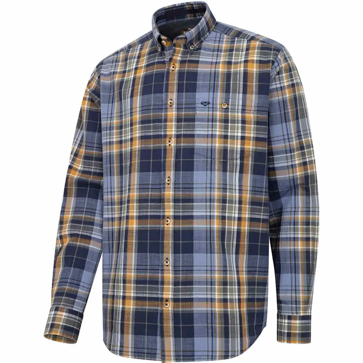 Hoggs Of Fife Crail Lightweight Check Shirt 1