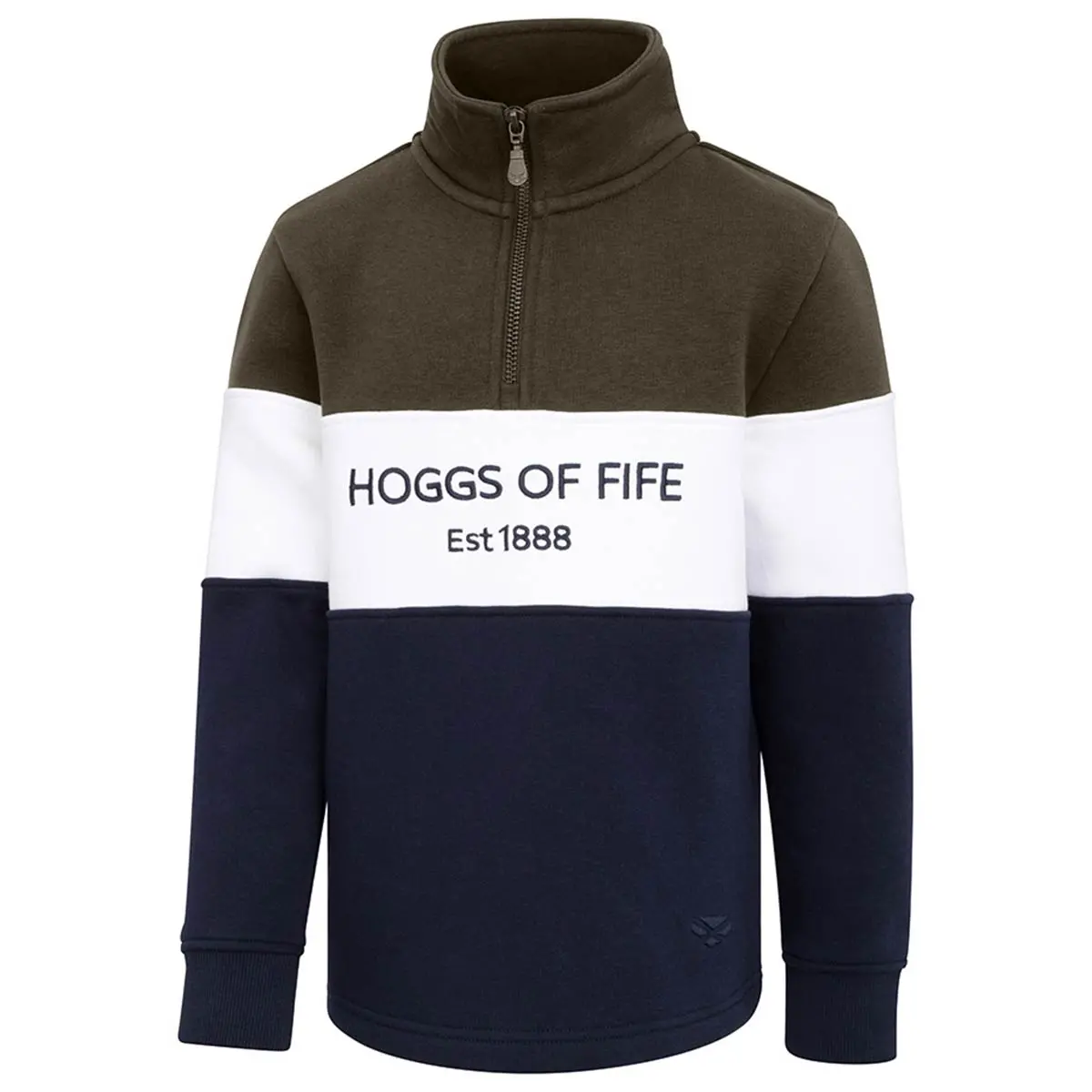 Hoggs Of Fife Dumfries 1888 Junior Quarter-Zip Sweatshirt 1
