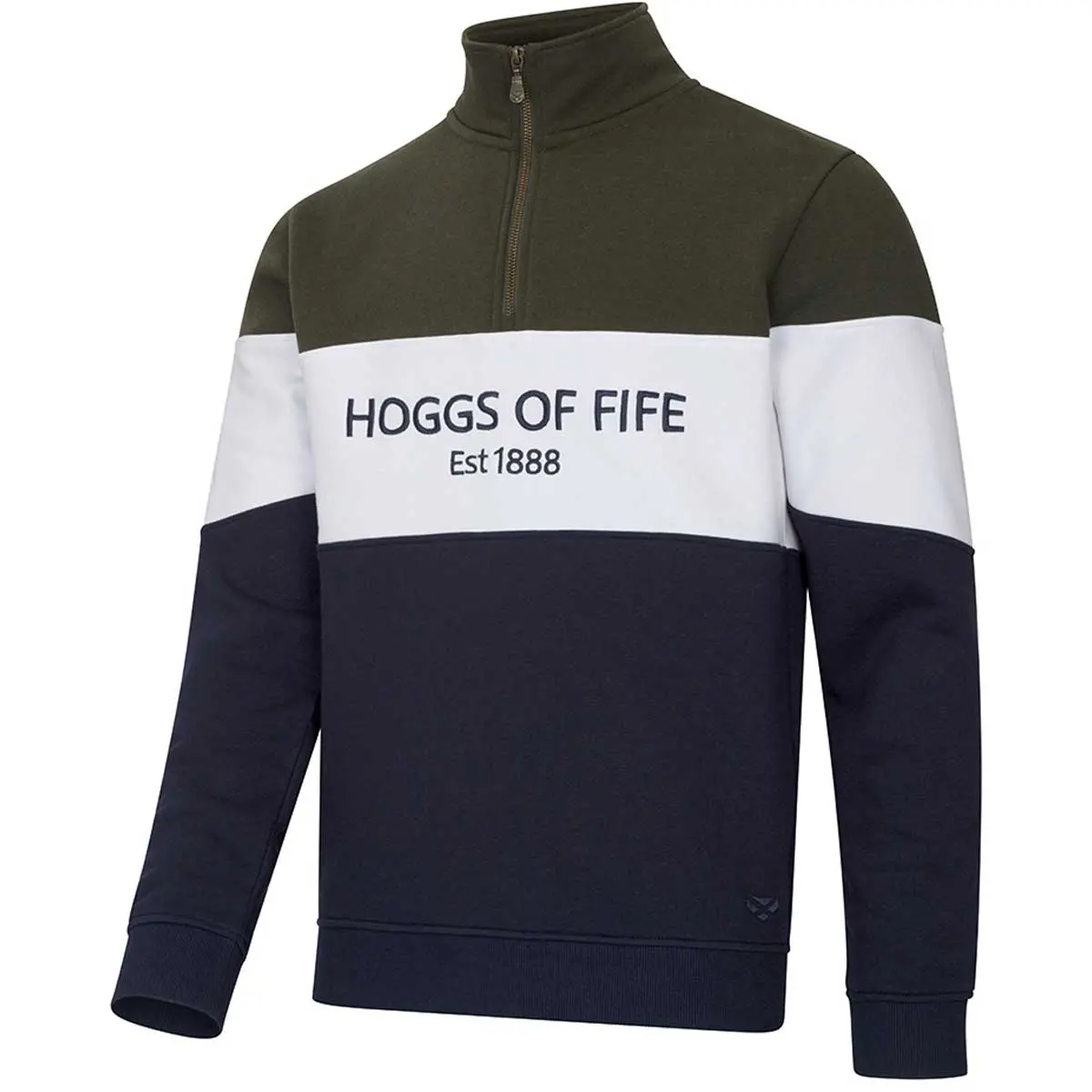 Hoggs Of Fife Dumfries 1888 Quarter Zip Sweatshirt 8